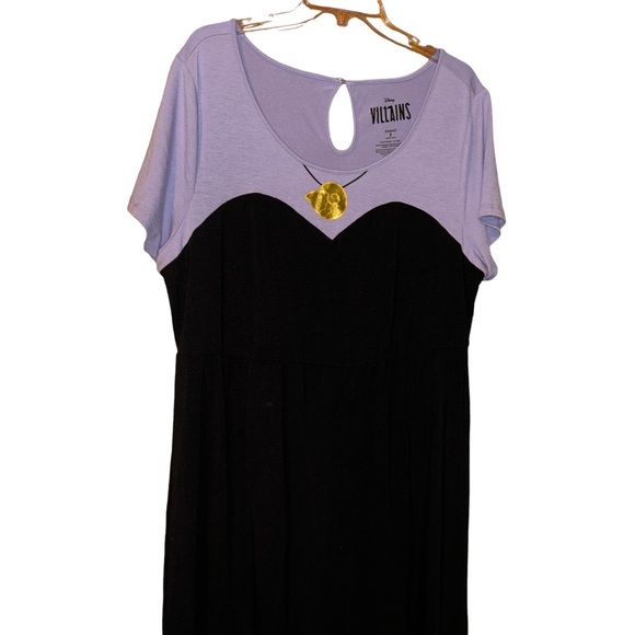 Torrid Disney Villains Ursula Costume Cosplay Maxi Dress Little Mermaid 2X XXL - Picture 3 of 7